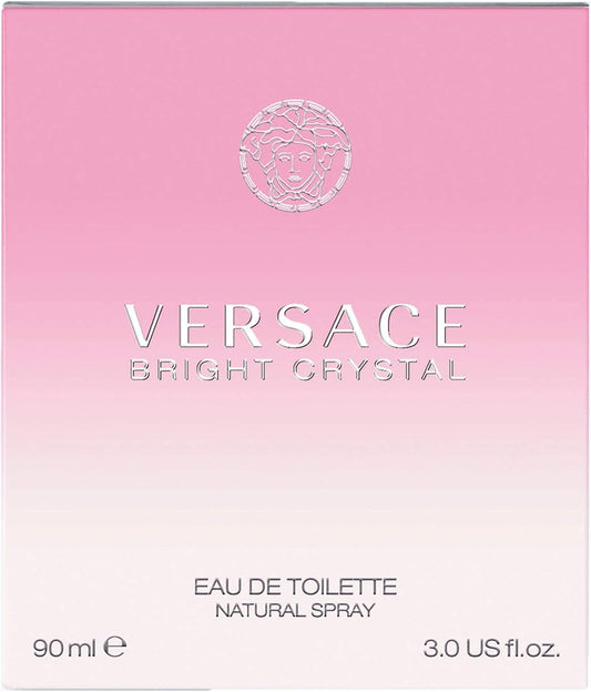 Versace Bright Crystal Eau de Toilette For Women, 90 ml
