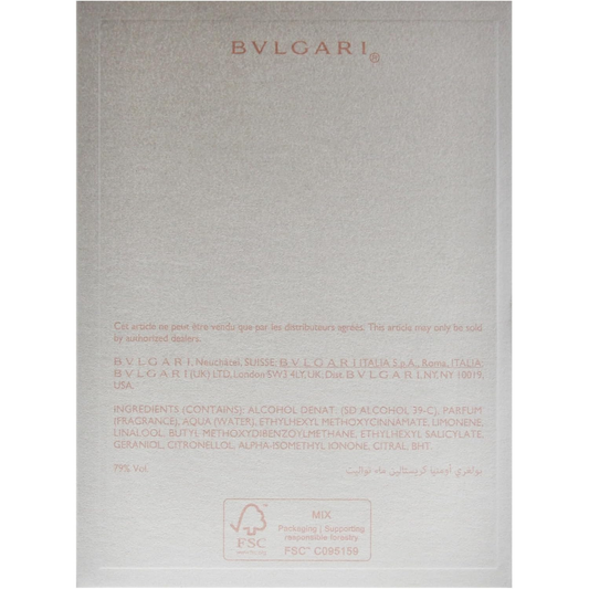 Bvlgari Omnia Crystalline women edt 100 ml