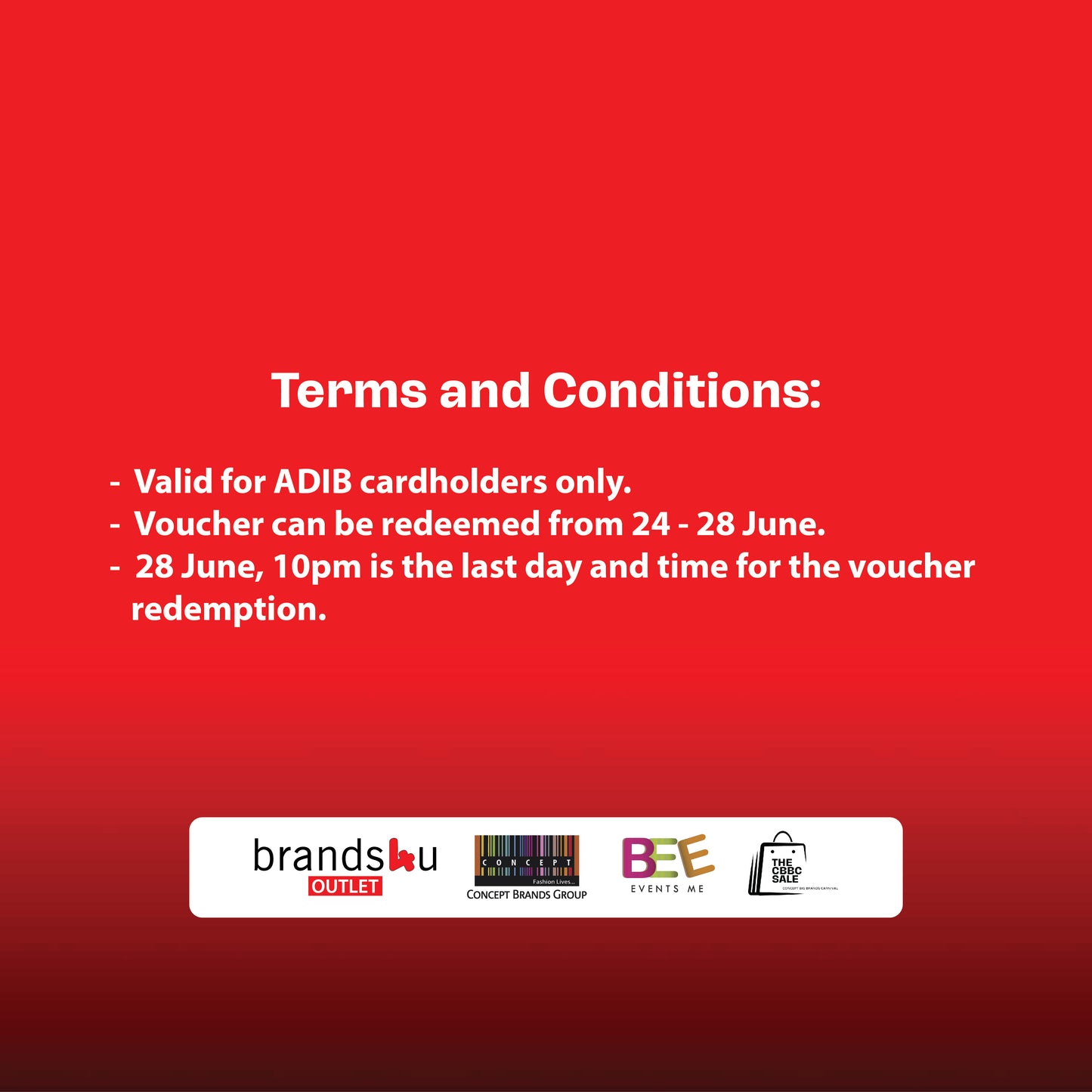 ADIB Exclusive Coca Cola Arena Voucher AED 500 | Pay AED 450 | Brands4U