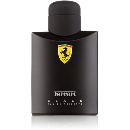 Ferrari Black Eau de Toilette Spray for Men, 4.2 Ounce