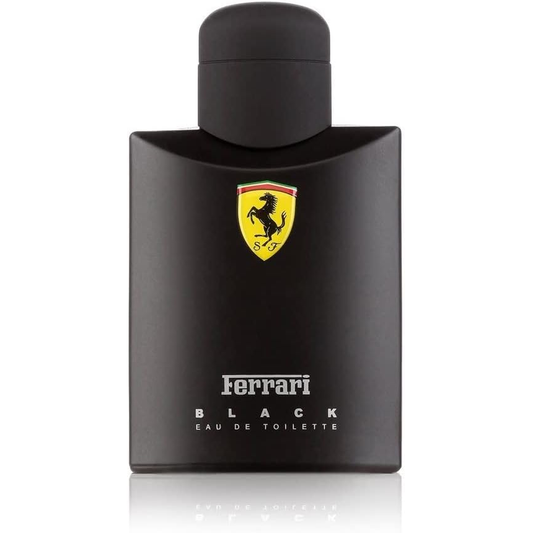 Ferrari Black Eau de Toilette Spray for Men, 4.2 Ounce