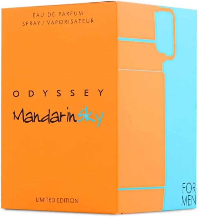 Armaf Odyssey Mandarin Sky Limited Edition Eau De Parfum 100ml, Perfume for Men, Fragrance For Him