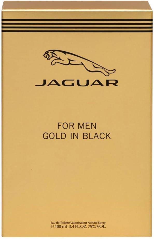 Jaguar Gold in Black by Jaguar - perfume for men - Eau de Toilette, 100ml