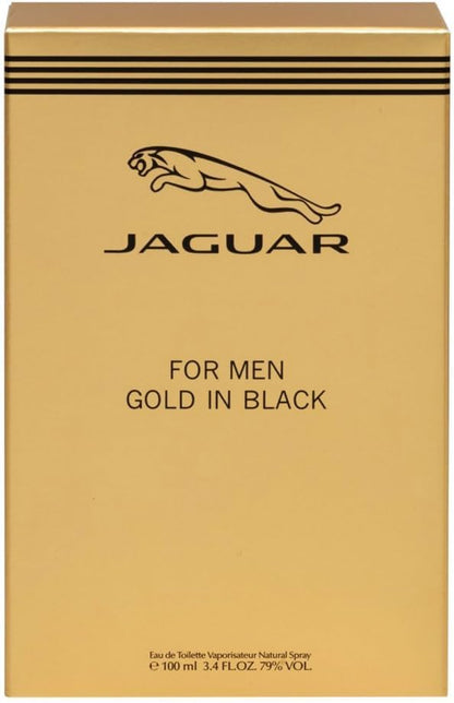 Jaguar Gold in Black by Jaguar - perfume for men - Eau de Toilette, 100ml