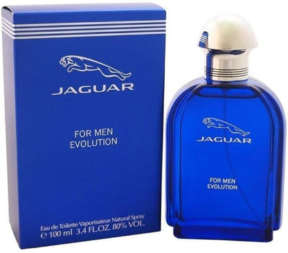 Jaguar Evolution perfume for men, 100 ml EDT Spray, Multi-colored