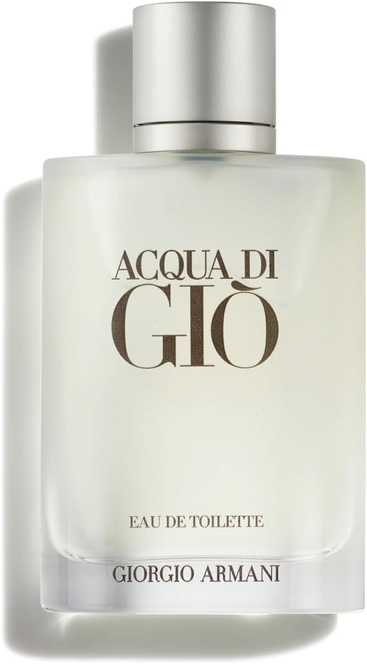 GIORGIO ARMANI Acqua Di Gio By For Men. Eau De Toilette Spray 3.4 Ounces