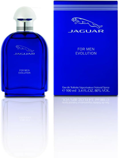 Jaguar Evolution perfume for men, 100 ml EDT Spray, Multi-colored