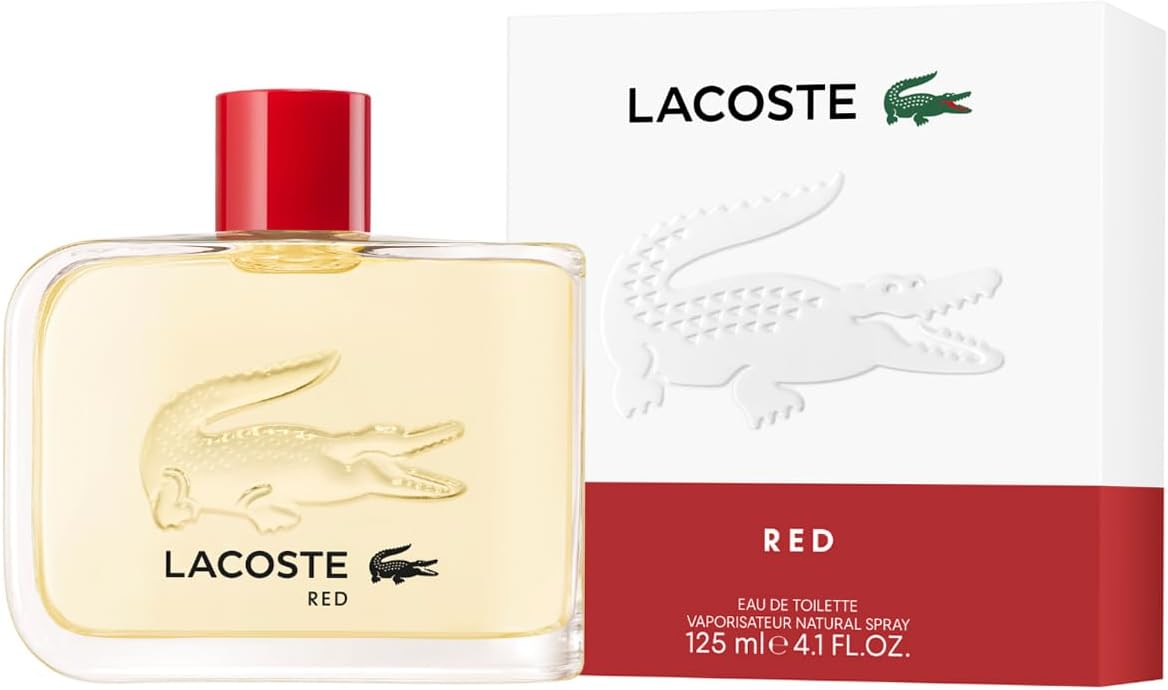 Lacoste Red Perfume for Men Eau De Toilette 125ML