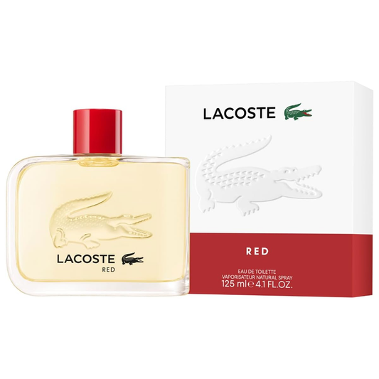 Lacoste Red Perfume for Men Eau De Toilette 125ML