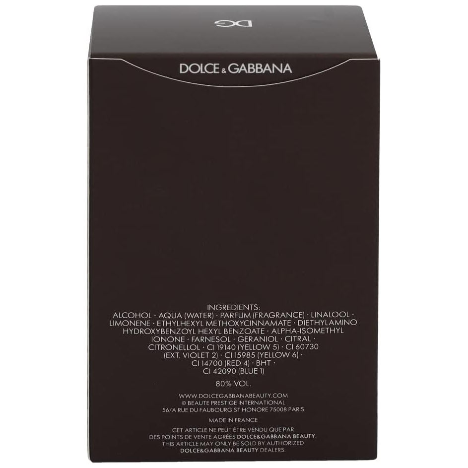 The One by Dolce & Gabbana Eau De Toilette Spray 3.4 oz for Men