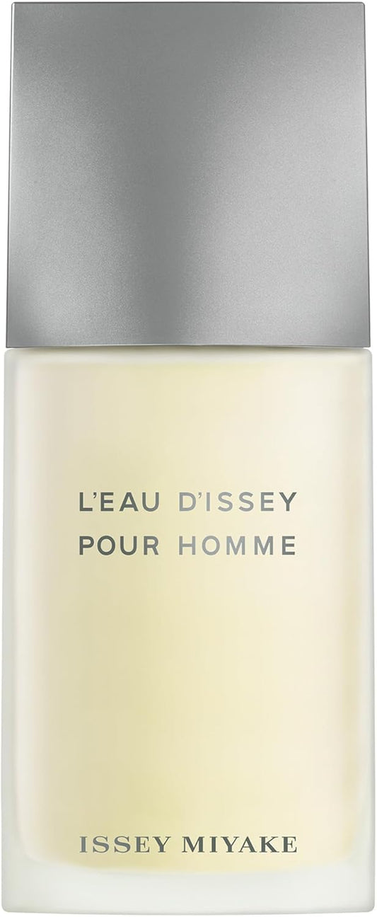 ISSEY MIYAKE Leau D'Issey Pour Homme Eau De Toilette Perfume For Men, 125 ml