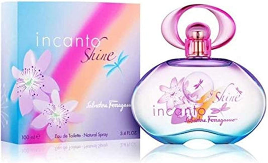 Salvatore Ferragamo Incanto Shine for Women -Eau de Toilette, 100 ml-