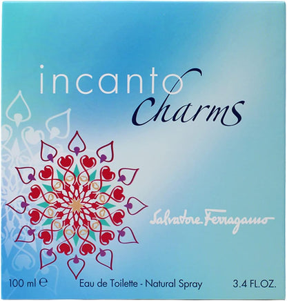 Salvatore Ferragamo Incanto Charms For Women -Eau De Toilette, 100 ml