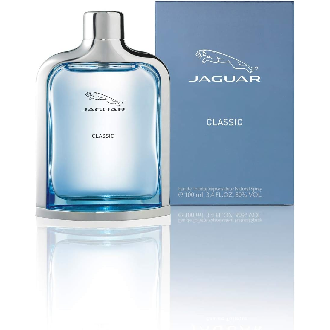 JAGUAR Classic Blue Eau De Toilette - 100 Ml (For Men, Floral)