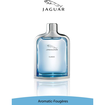 JAGUAR Classic Blue Eau De Toilette - 100 Ml (For Men, Floral)