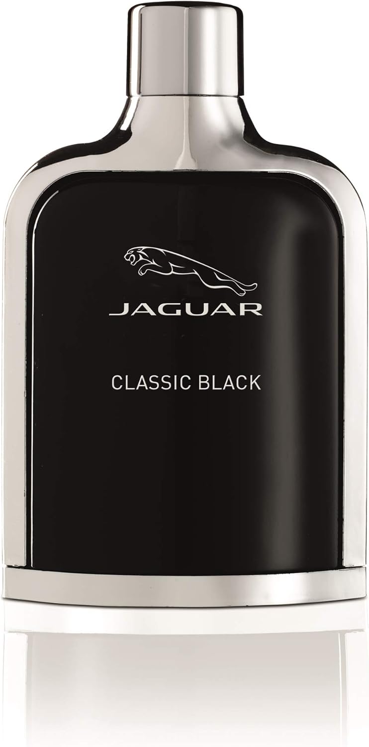 Jaguar Classic Black for Men - Eau de Toilette, 100 ml