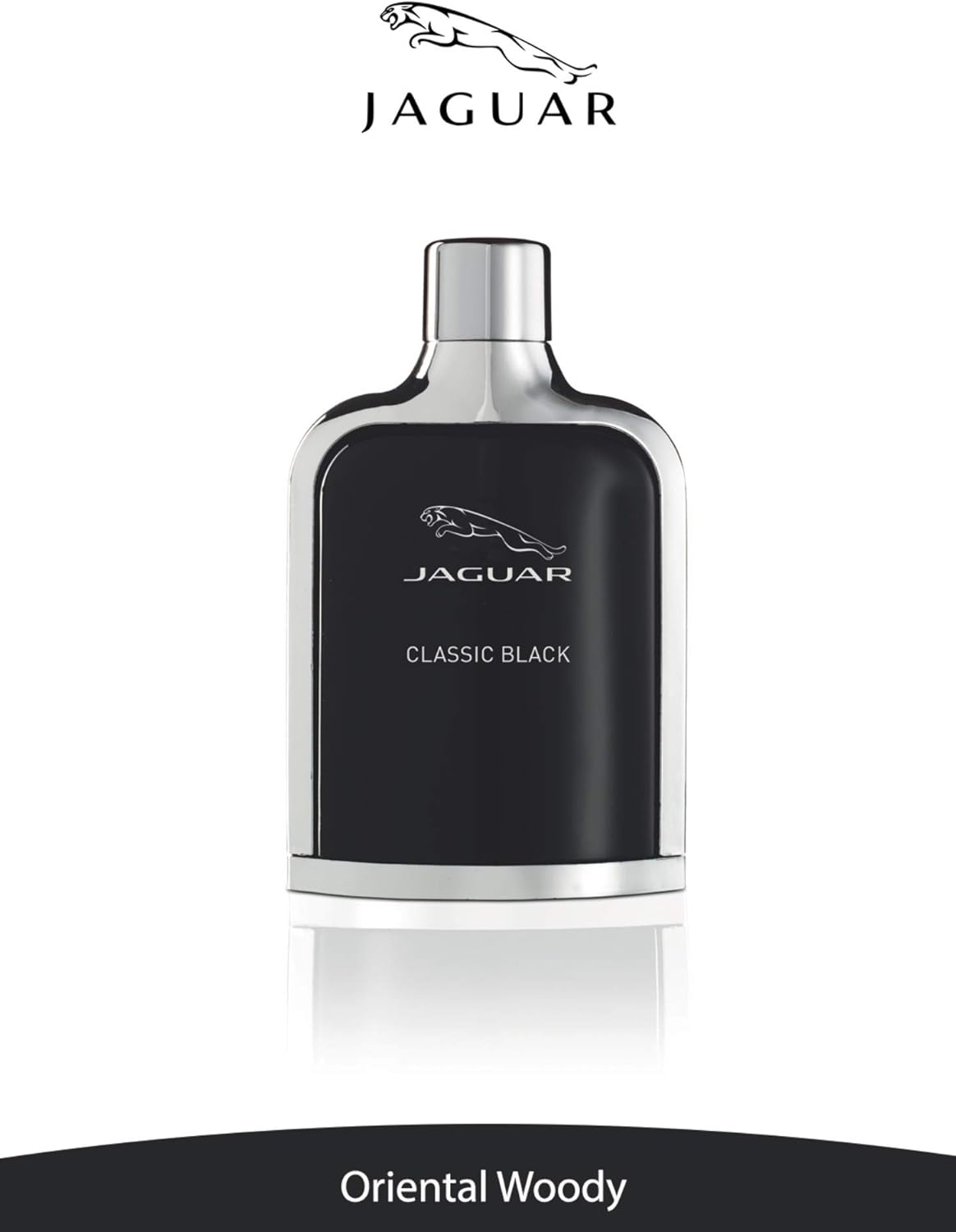 Jaguar Classic Black for Men - Eau de Toilette, 100 ml