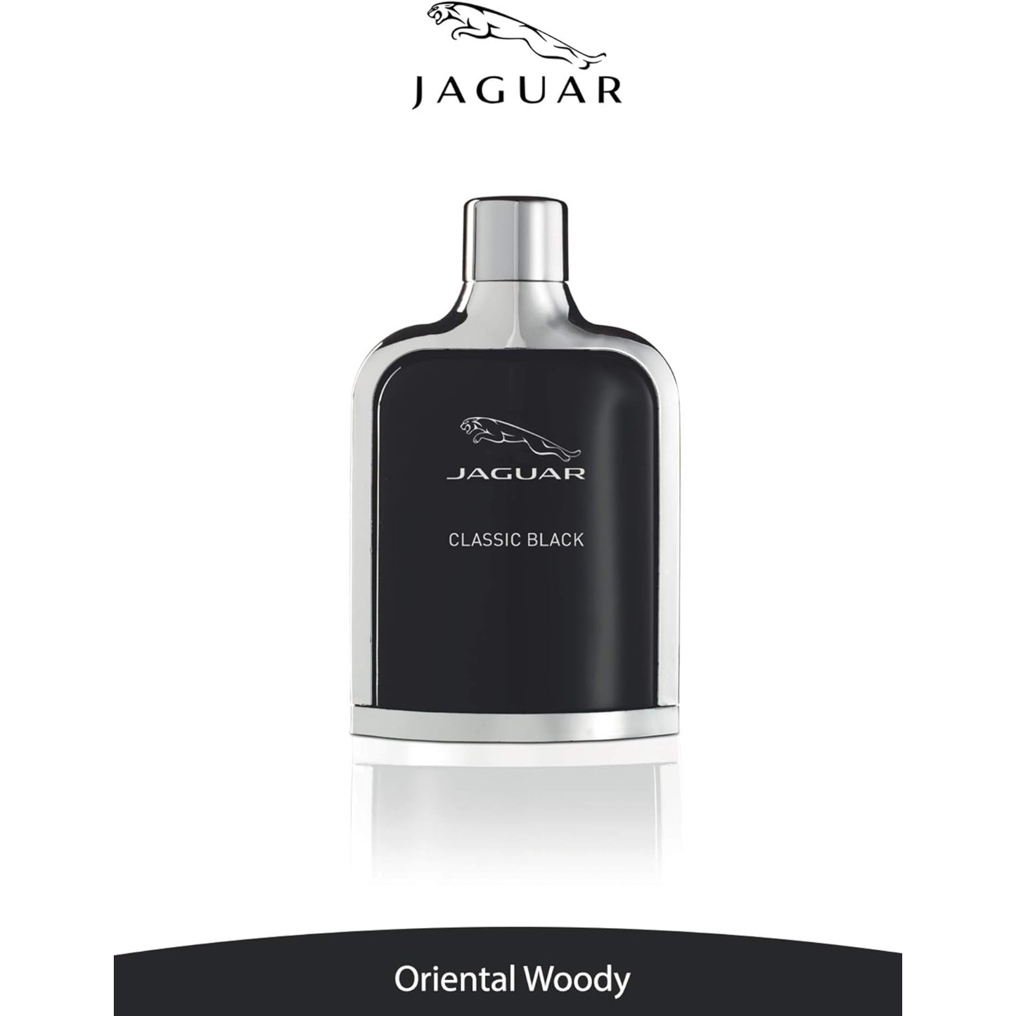 Jaguar Classic Black for Men - Eau de Toilette, 100 ml