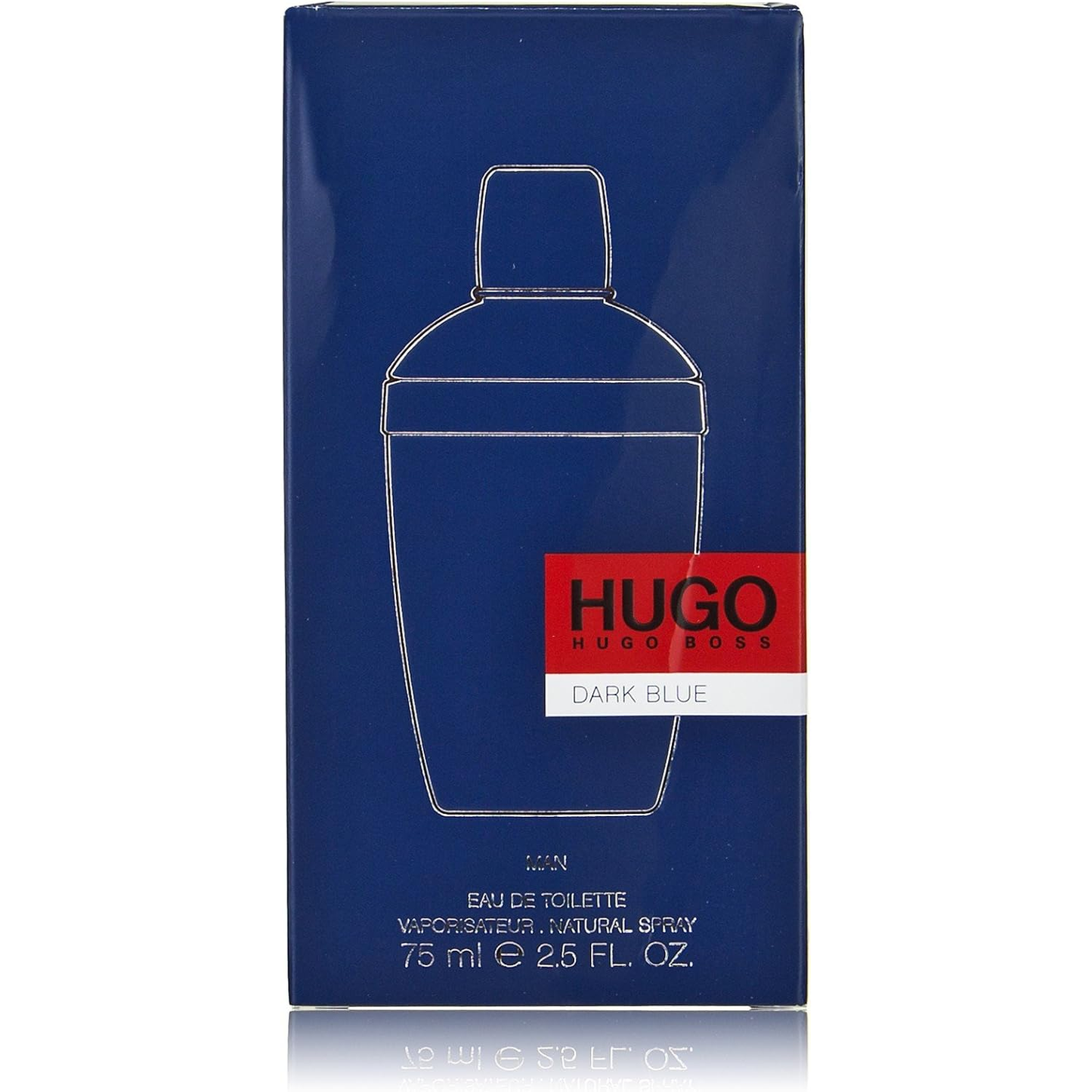 Boss Dark Blue by Hugo Boss for Men - Eau de Toilette, 75ml