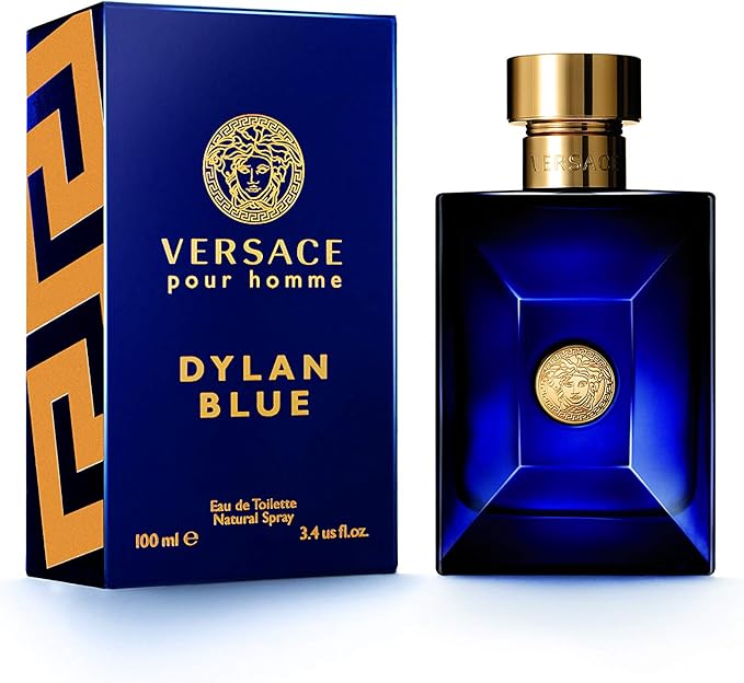 Versace Pour Homme Dylan Blue Eau De Toilette For Men, 100 ML