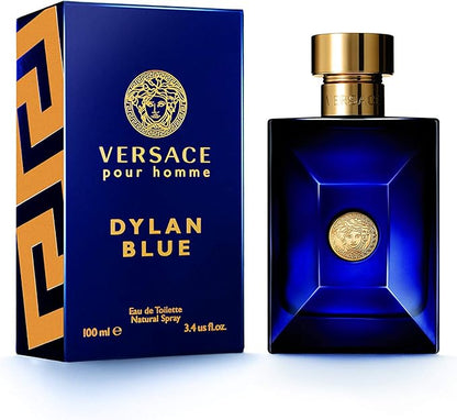 Versace Pour Homme Dylan Blue Eau De Toilette For Men, 100 ML