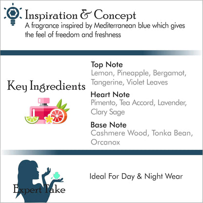 Bentley Azure - perfume for men, 100 ml - EDT Spray
