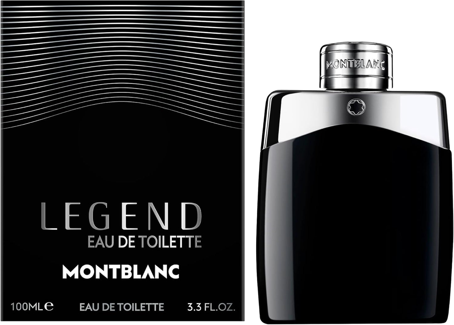 MontBlanc Legend by Mont Blanc Eau De Toilette Spray 3.4 oz for Men