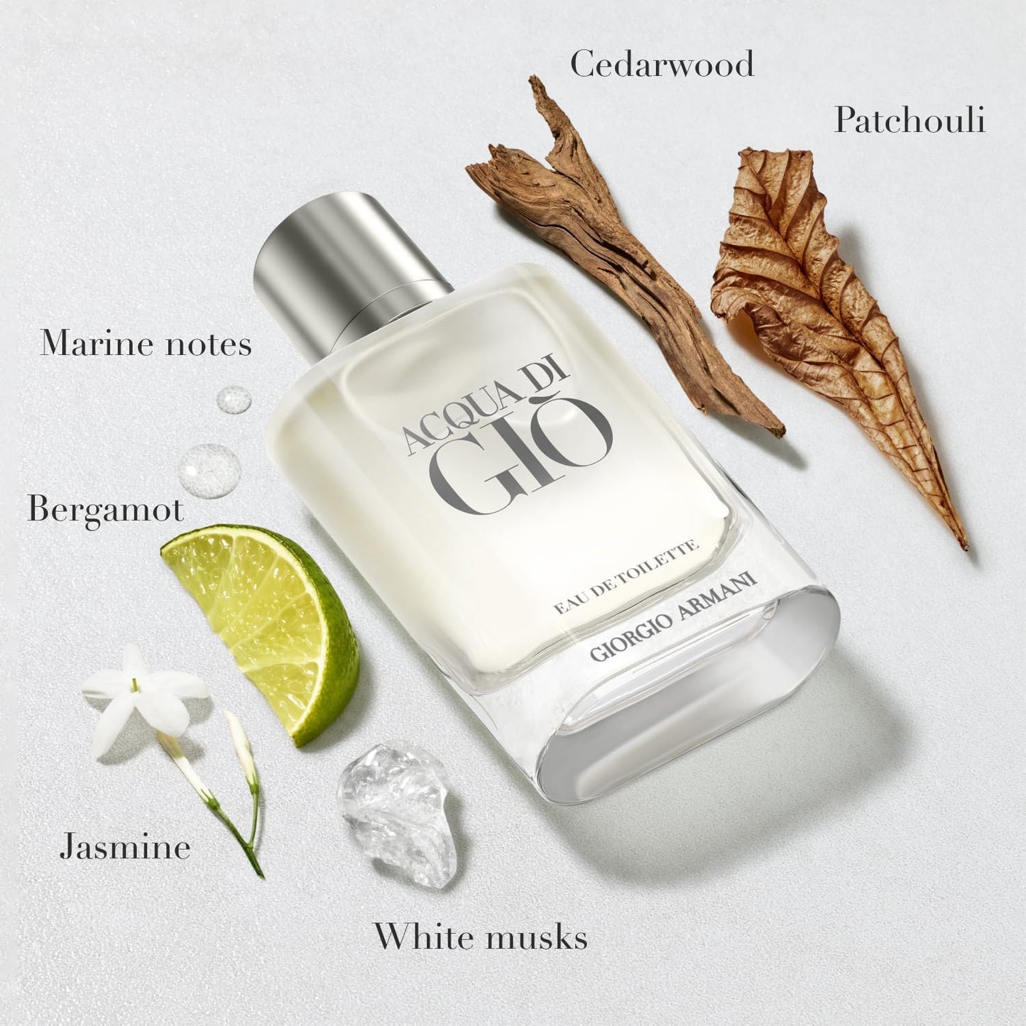 GIORGIO ARMANI Acqua Di Gio By For Men. Eau De Toilette Spray 3.4 Ounces