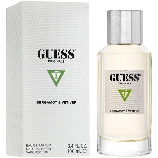Guess EDP Bergamot & Vetiver For Unisex 100ml