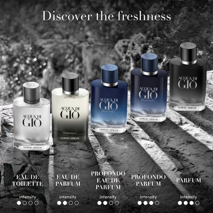 GIORGIO ARMANI Acqua Di Gio By For Men. Eau De Toilette Spray 3.4 Ounces