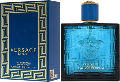 Versace Eros Eau De Parfum Natural Spray, 100 ml
