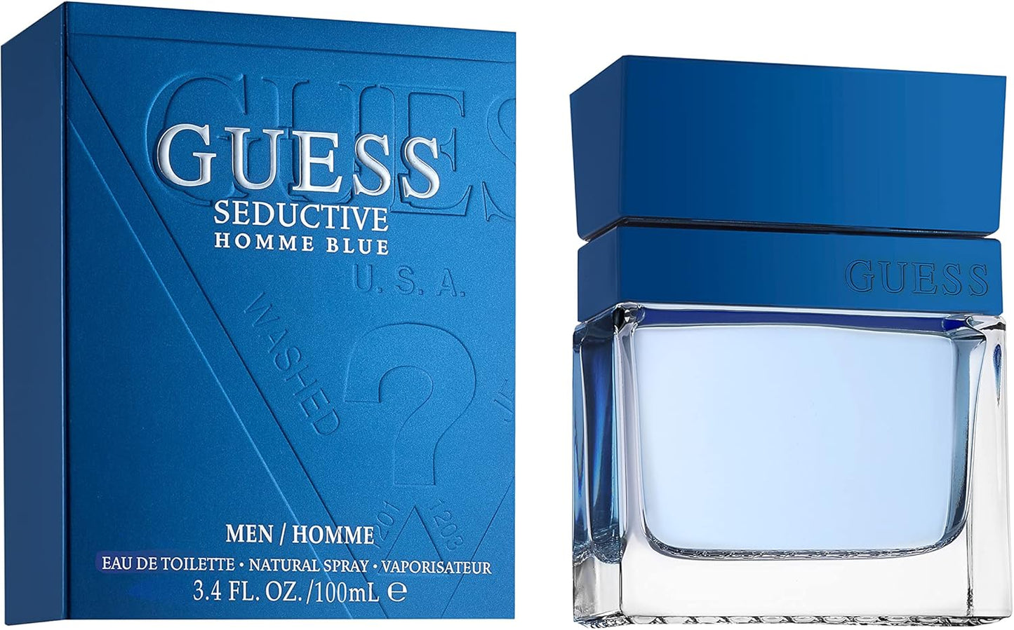 GUESS Seductive Blue Edt For Men, 100 ml