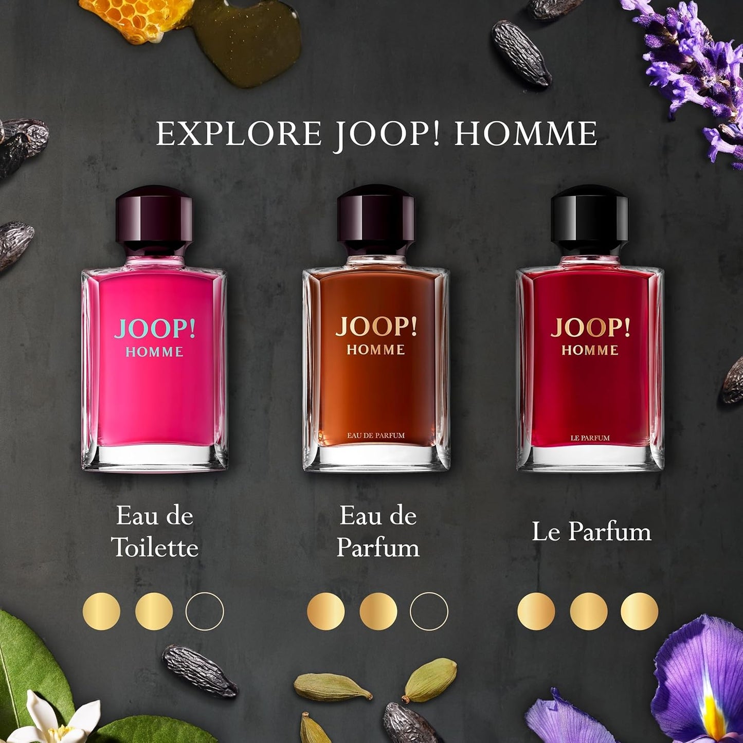 Joop! Homme Perfume for Men Eau De Toilette 75ML