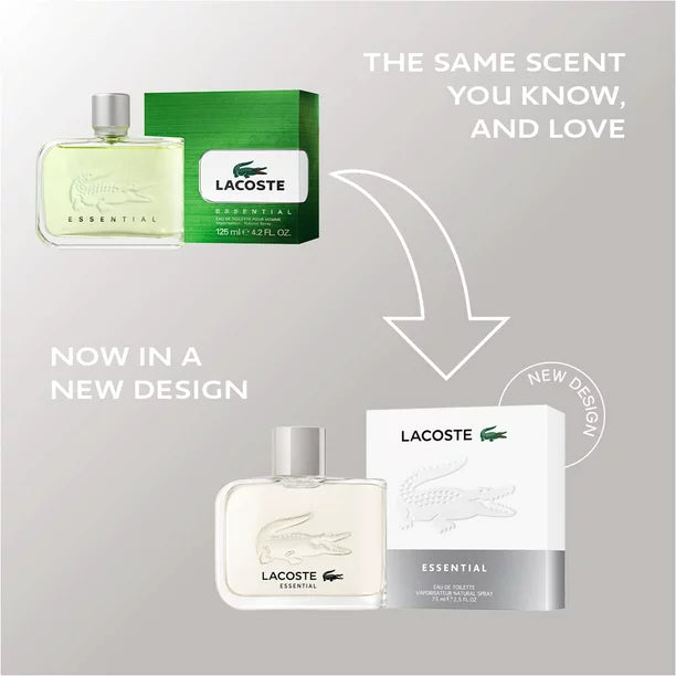 Lacoste Essential Perfume for Men Eau De Toilette 125ML