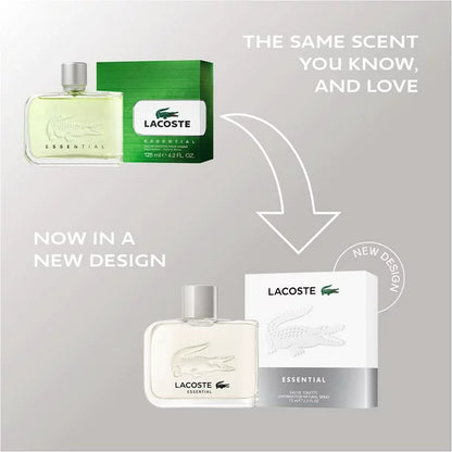 Lacoste Essential Perfume for Men Eau De Toilette 125ML