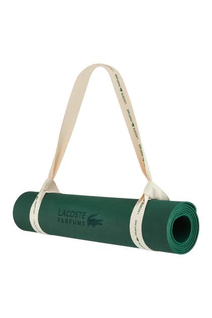 Lacoste Parfums Premium Yoga Mat with Carry Strap